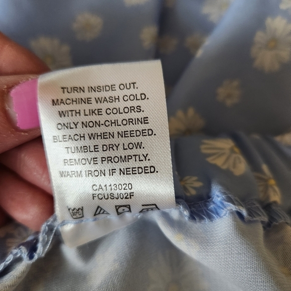 2 Peice Floral Daisy Skirt and Top Set - Picture 12 of 12